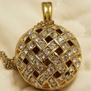 Vintage Swarovski crystal necklace